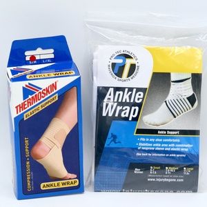 PRO-TEC ATHLETICS + THERMOSKIN Ankle Wrap Bundle